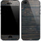 Black Painted Wood iPhone 5/5s/5SE Skin