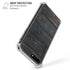 Black Painted Wood iPhone 7/8 Plus Clear Case