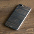 Black Painted Wood iPhone 8 Plus Skin