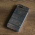 Black Painted Wood iPhone 8 Pro Case