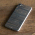 Black Painted Wood iPhone 8 Skin