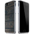 Black Painted Wood iPhone SE (2nd & 3rd Gen) Clear Case