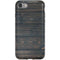 Black Painted Wood iPhone SE (2nd & 3rd Gen) Pro Case