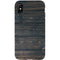 Black Painted Wood iPhone X Pro Case