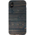 Black Painted Wood iPhone X Pro Case
