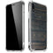 Black Painted Wood iPhone XR Clear Case