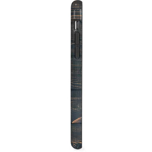 Black Painted Wood iPhone XR Pro Case