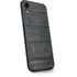 Black Painted Wood iPhone XR Skin
