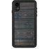 Black Painted Wood iPhone XR Waterproof Case