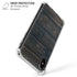 Black Painted Wood iPhone XS Max Clear Case
