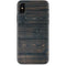 Black Painted Wood iPhone XS Max Skin