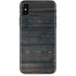 Black Painted Wood iPhone XS Max Skin