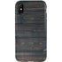 Black Painted Wood iPhone XS Pro Case