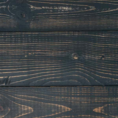 Black Painted Wood iPhone XS Skin