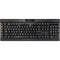 Black Painted Wood K95 RGB PLATINUM Mechanical Gaming Keyboard Skin