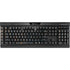 Black Painted Wood K95 RGB PLATINUM Mechanical Gaming Keyboard Skin