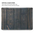 Black Painted Wood MacBook Air 13in M1 (2021) Case plus Skin