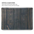 Black Painted Wood MacBook Air 15in (2023-2025) Case plus Skin