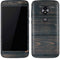 Black Painted Wood Moto E5 Play Skin