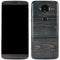 Black Painted Wood Moto E5 Plus Skin