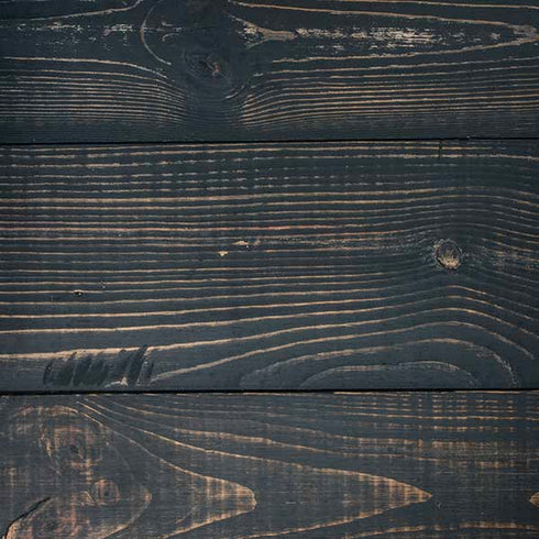 Black Painted Wood Moto G6 Skin