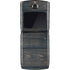 Black Painted Wood Motorola RAZR Skin