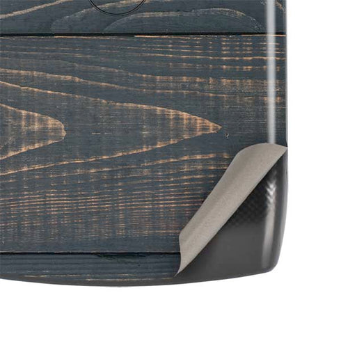 Black Painted Wood Motorola RAZR Skin