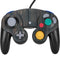 Black Painted Wood Nintendo GameCube Controller Skin