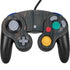 Black Painted Wood Nintendo GameCube Controller Skin