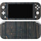 Black Painted Wood Nintendo Switch Lite Skin