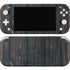 Black Painted Wood Nintendo Switch Lite Skin