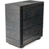 Black Painted Wood NZXT H510 Compact ATX Mid-Tower Case Skin