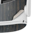 Black Painted Wood Oculus Quest 2 Skin