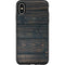 Black Painted Wood Otterbox Symmetry iPhone Skin
