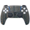 Black Painted Wood PS5 Controller Skin