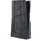 Black Painted Wood PS5 Slim Disk Console Skin