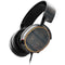 Black Painted Wood SteelSeries Arctis 5 Skin