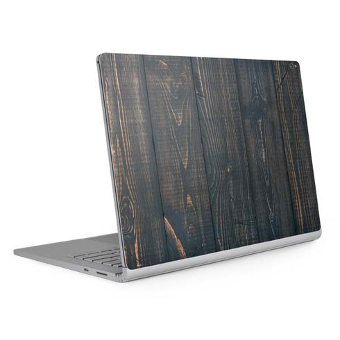 Black Painted Wood Surface Book 2 15in Skin