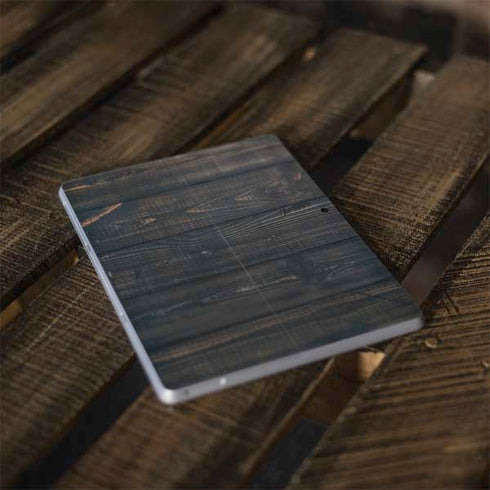 Black Painted Wood Surface Go Skin