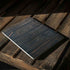 Black Painted Wood Surface Laptop 2 Skin