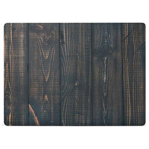 Black Painted Wood Surface Laptop 3 13.5in Skin