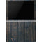 Black Painted Wood Surface Pro 6 Skin