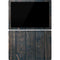 Black Painted Wood Surface Pro 7 Skin