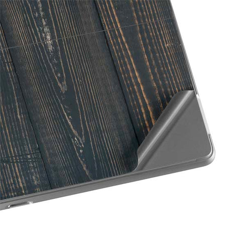 Black Painted Wood Surface Pro 8 Skin