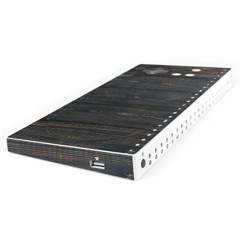 Black Painted Wood Xbox Adaptive Controller Skin