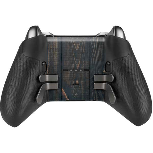 Black Painted Wood Xbox Elite Wireless Controller Series 2 Skin