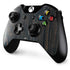 Black Painted Wood Xbox One Controller Skin