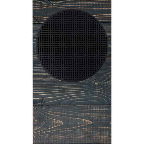 Black Painted Wood Xbox Series S Bundle Skin