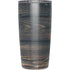 Black Painted Wood Yeti 20oz Tumbler Skin