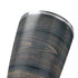 Black Painted Wood Yeti 20oz Tumbler Skin